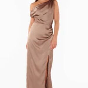Jodie Dress ~ Dune Luxe Satin show me the mumu